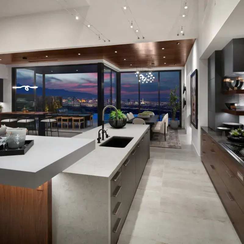 Modern kitchen interior Las Vegas homes