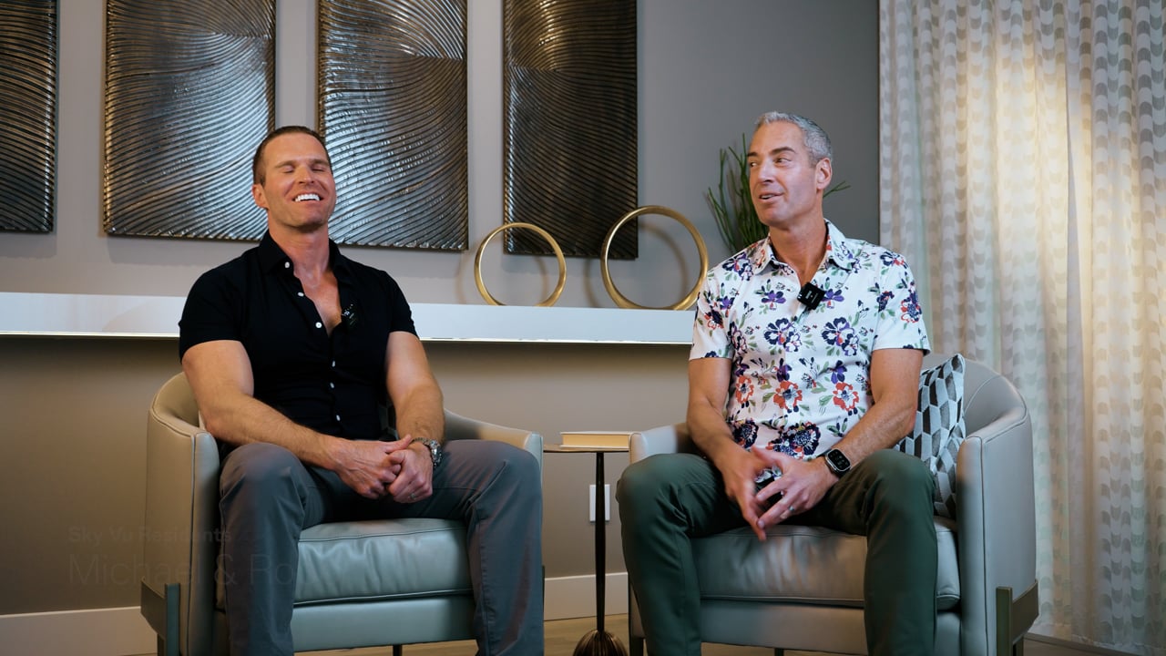 Robert & Michael, Christopher Homes homeowners