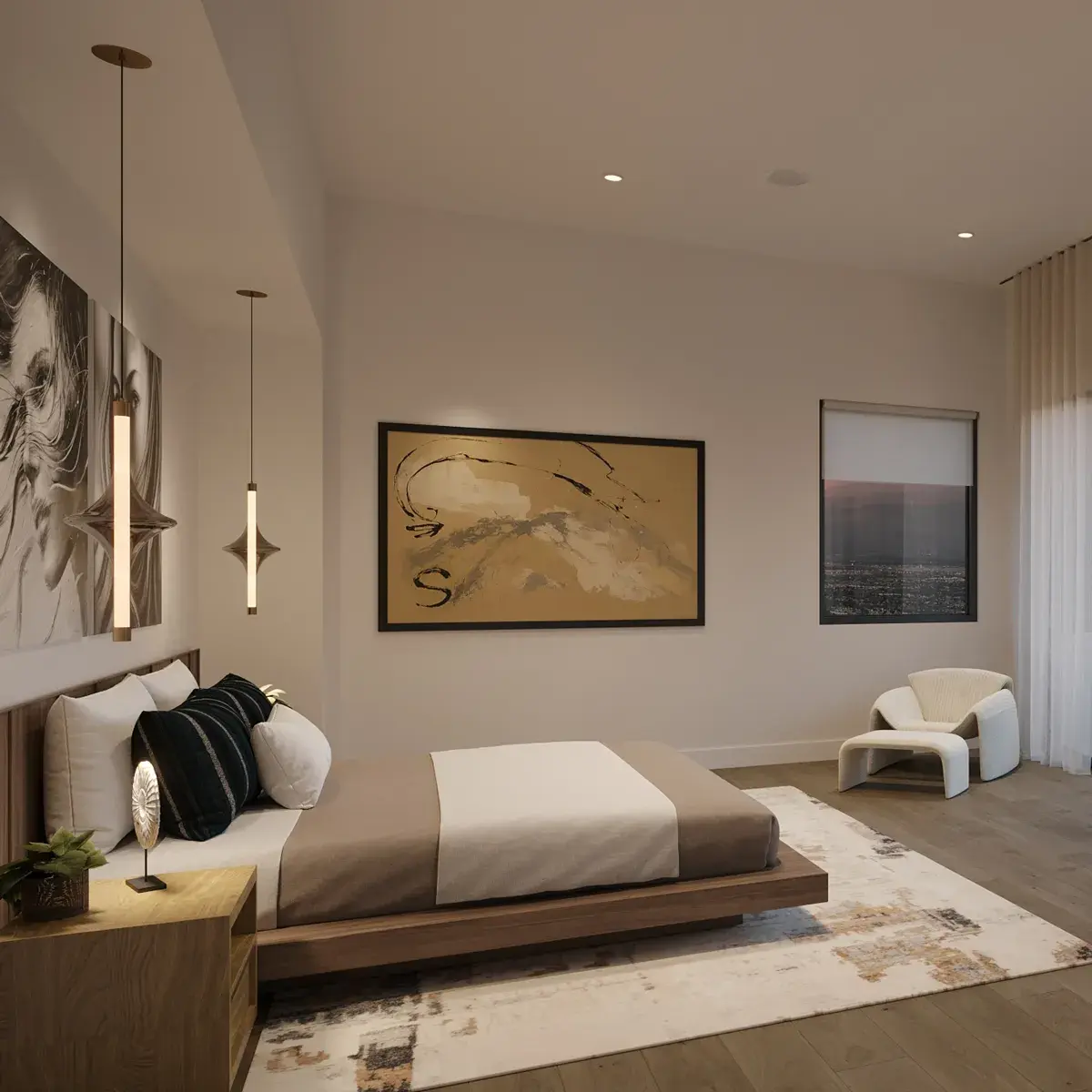 SkyVu Home 202 - Bedroom