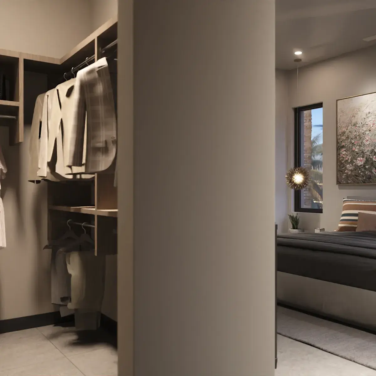SkyVu 207 - Guest Suite Closet (Mobile)