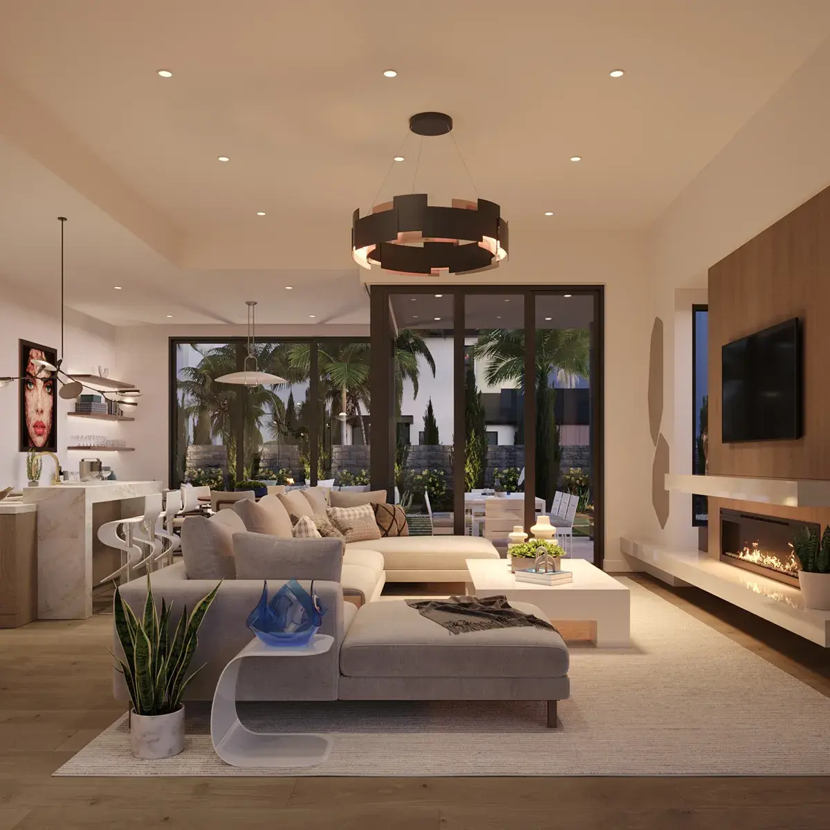 SkyVu Home 202 - Great Room
