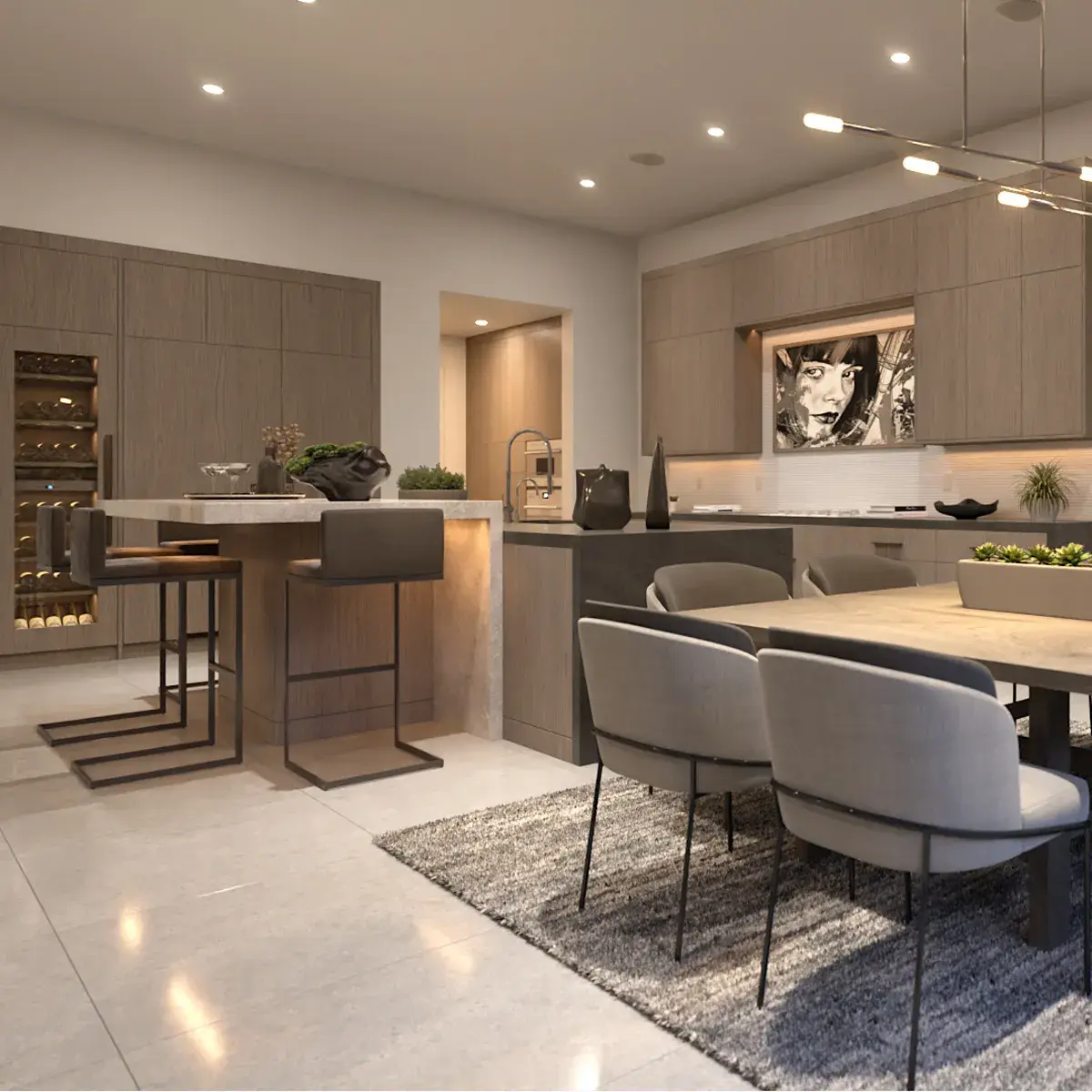 SkyVu 207 - Kitchen & Dining Room (Mobile)