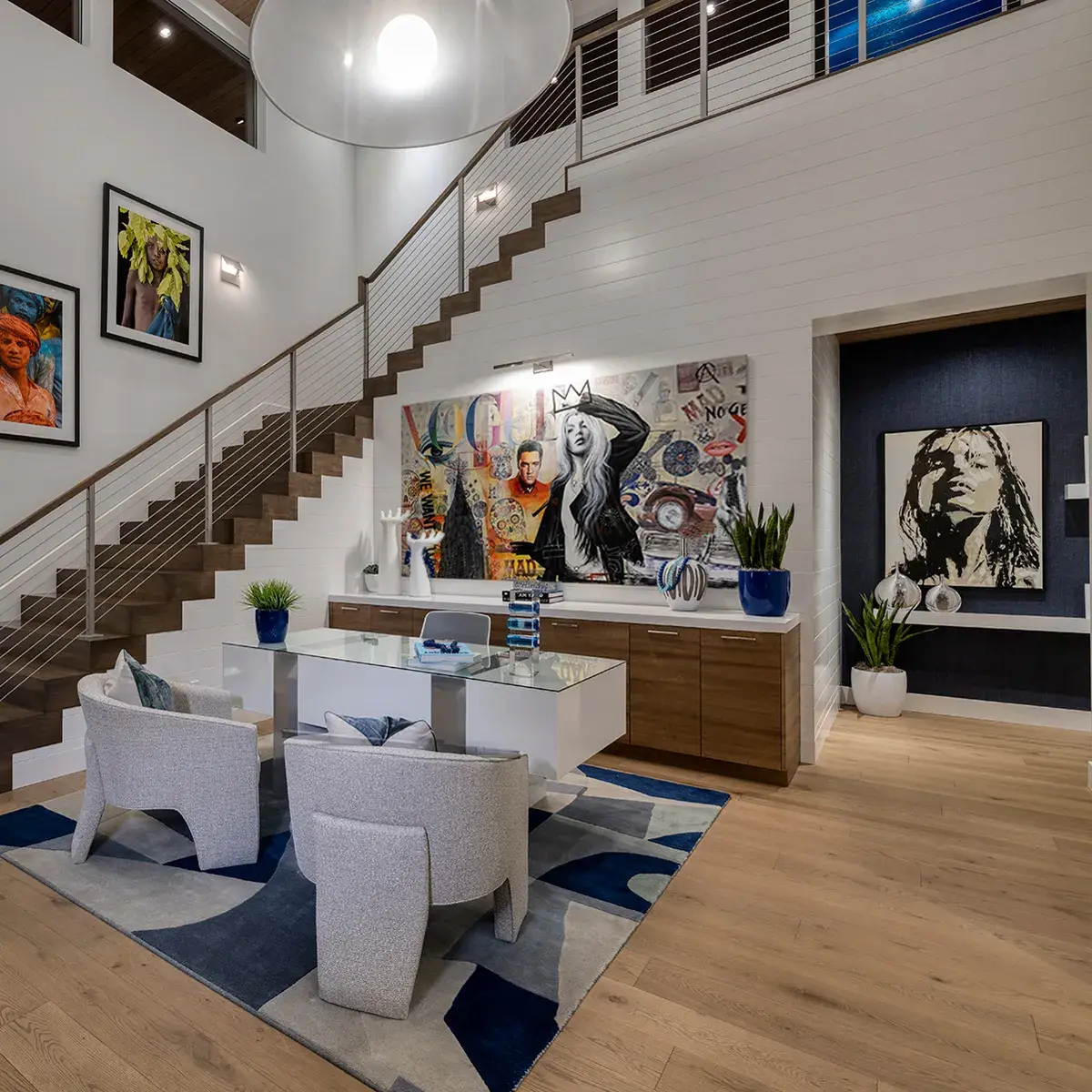 SkyVu Residence 1 - Office Stairs (Mobile)