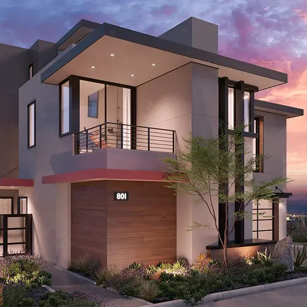 Amangiri Three-Level Home Plan
