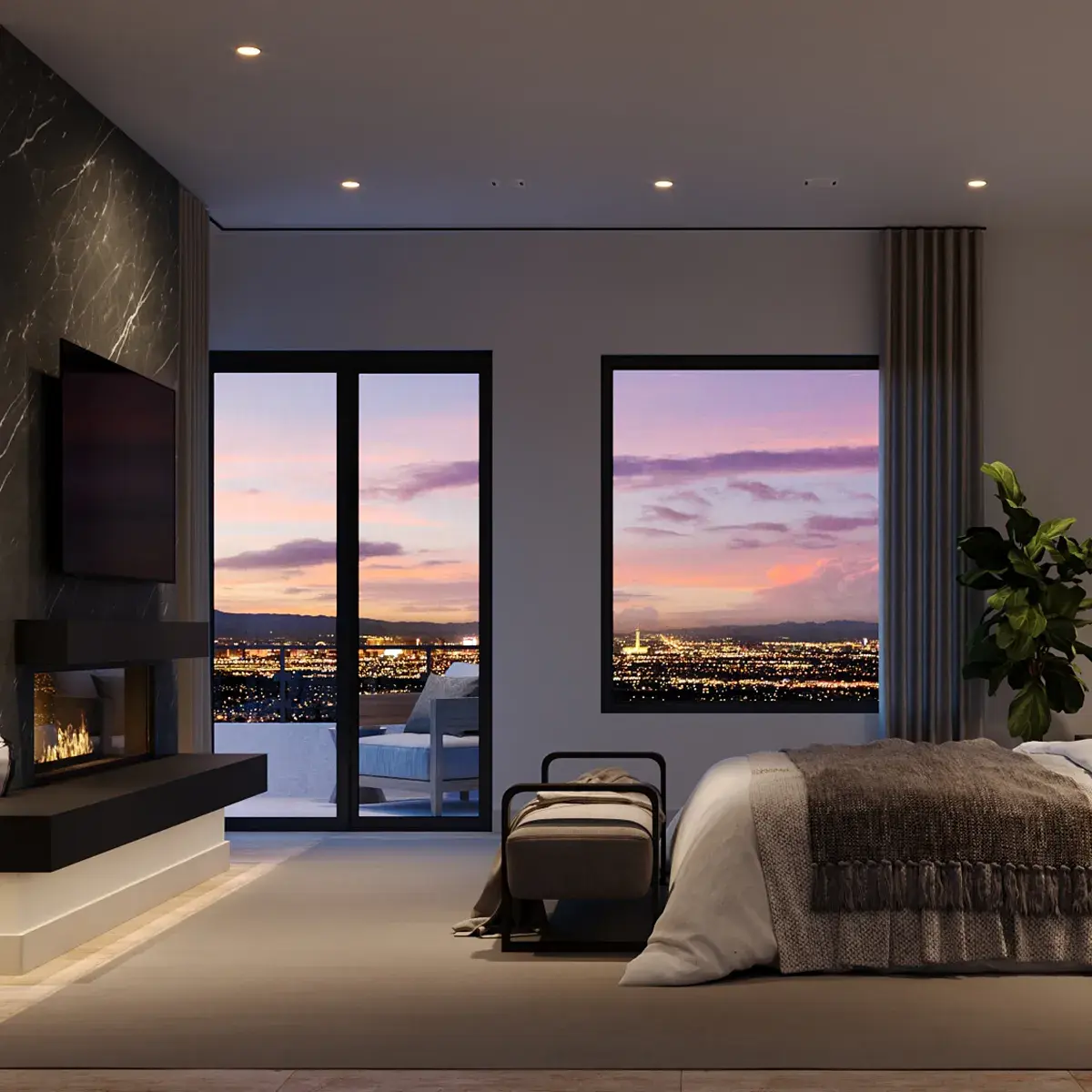 SkyVu - Residence 6 Master Bedroom (Mobile)