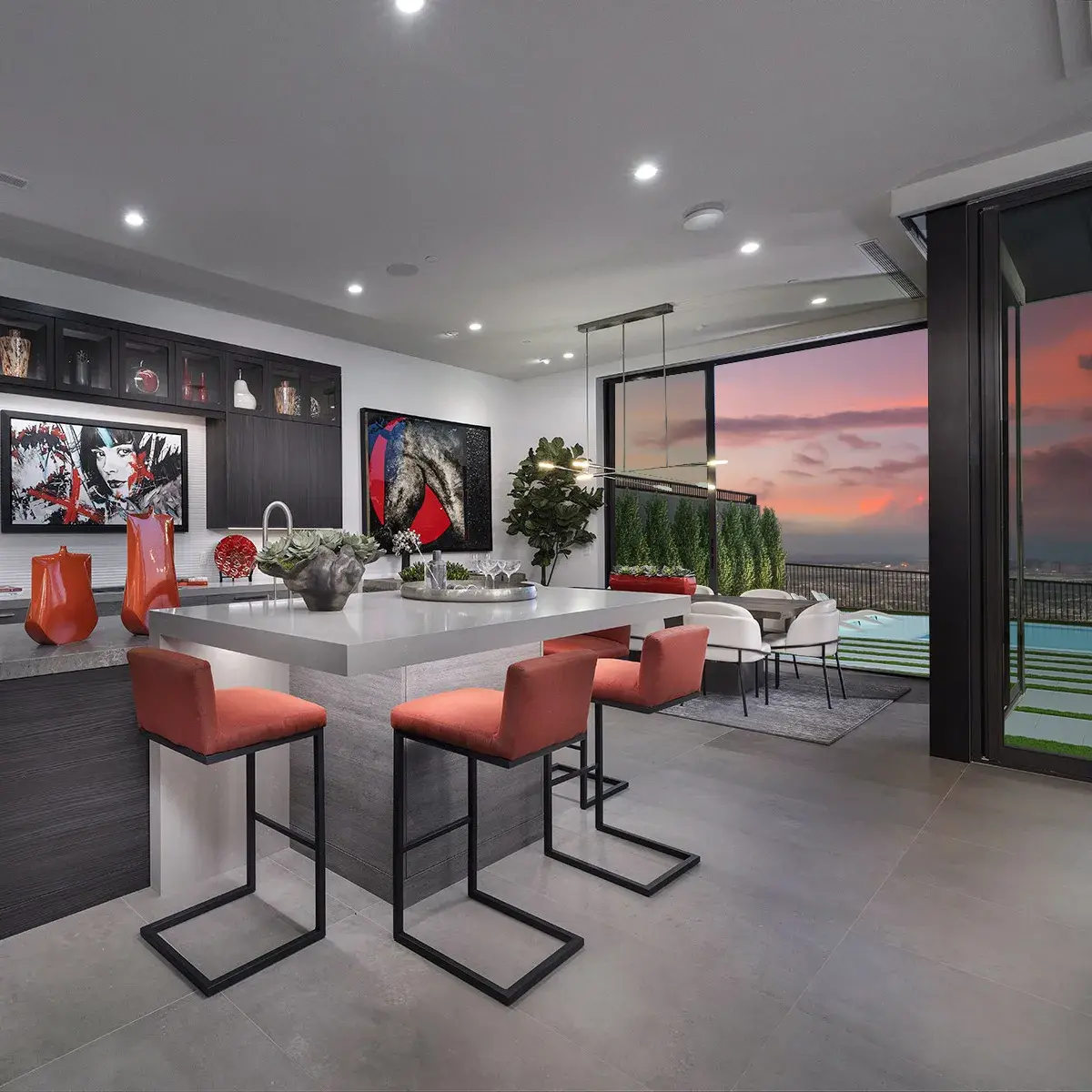 SkyVu Residence 4 - Kitchen with View