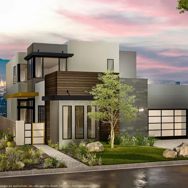 Ritz Two-Story Home Plan Rendering
