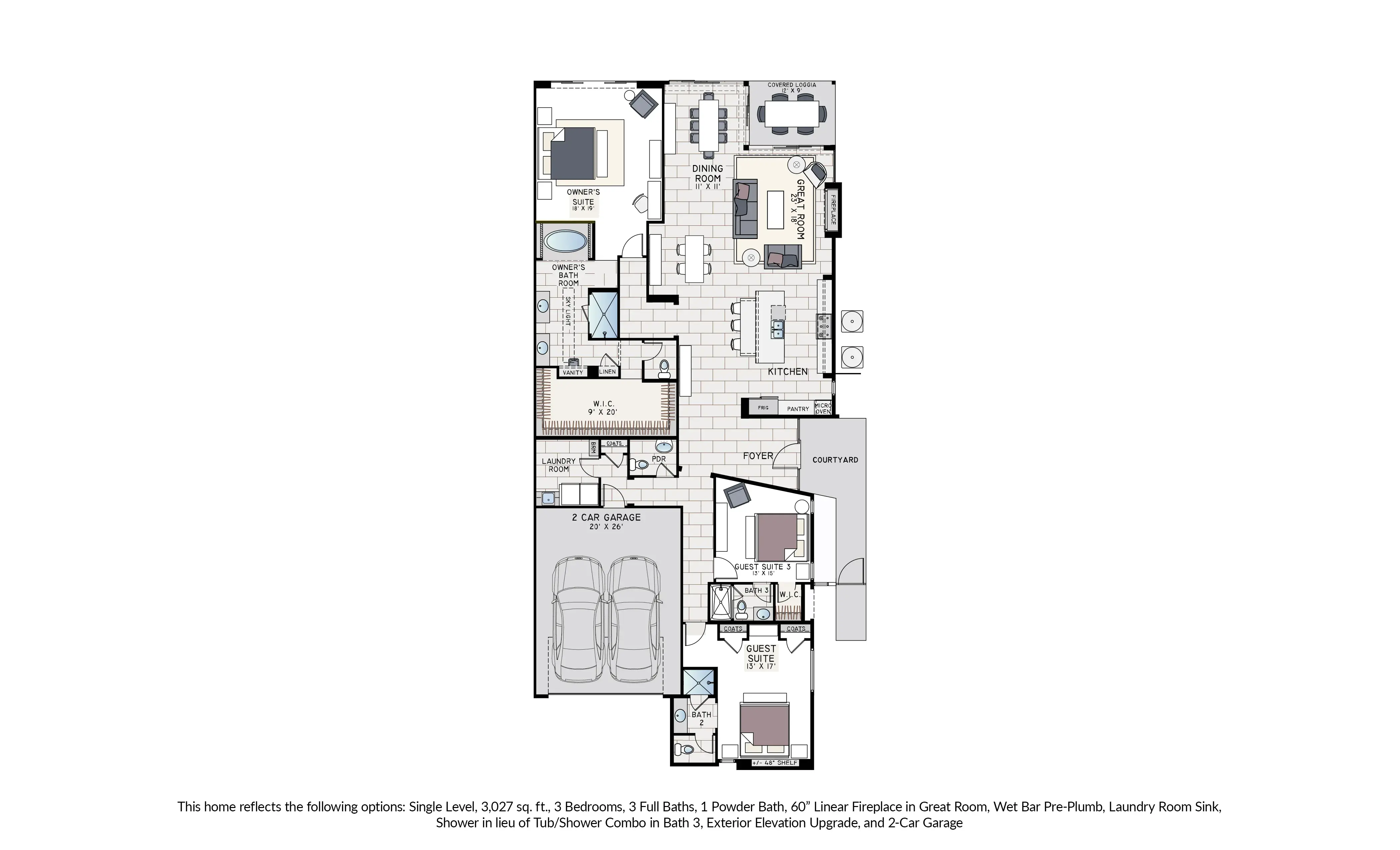 Residence 2 floorplan