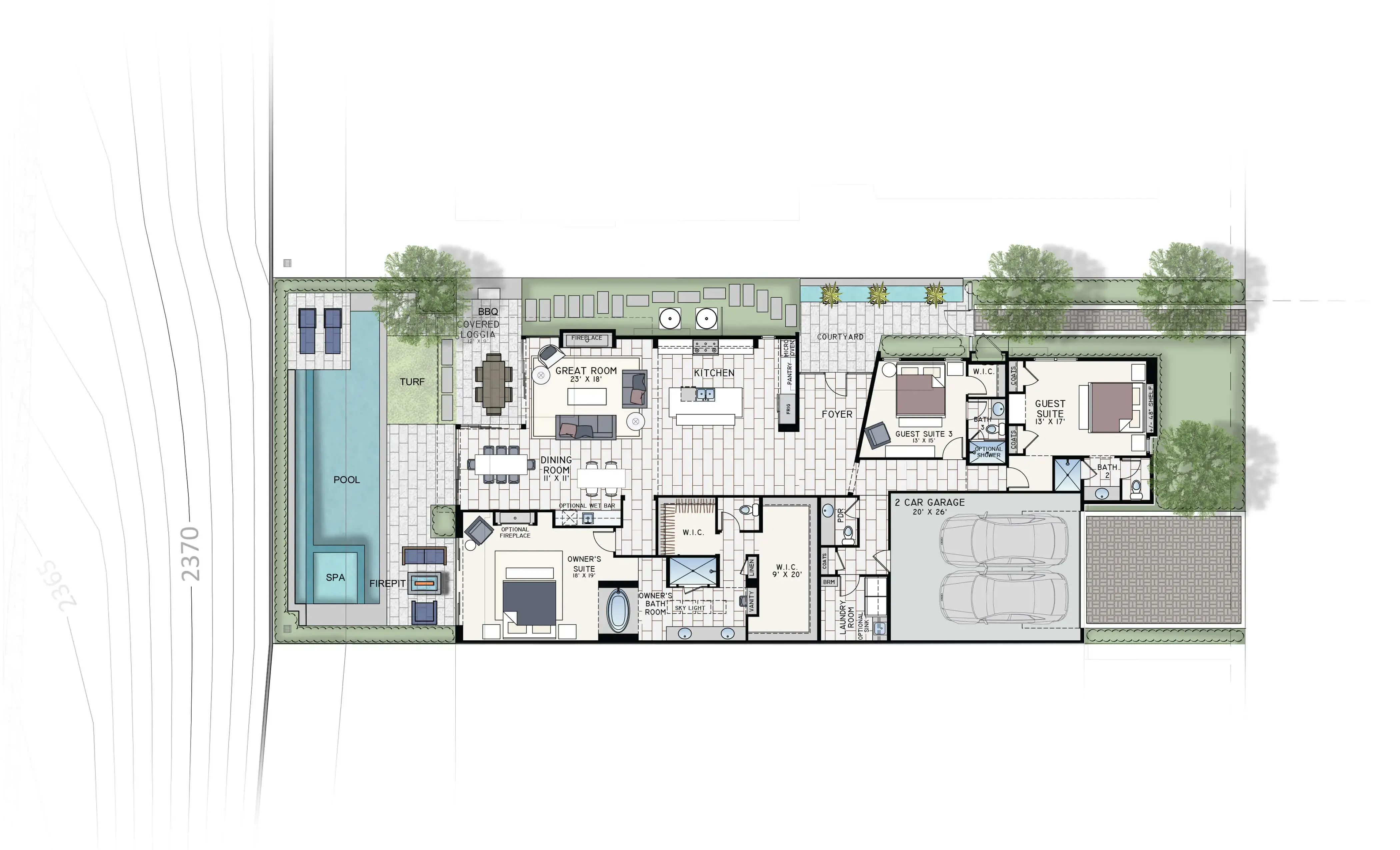 Residence 2 floorplan