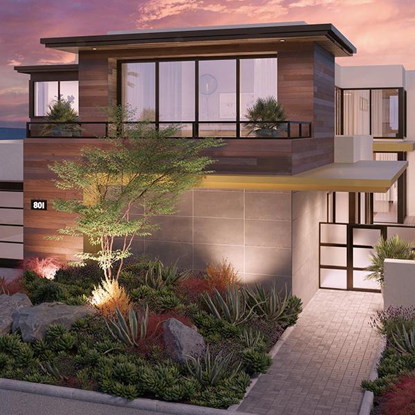 Peninsula TwoStory Home Plan SkyVu Home Collection Christopher Homes