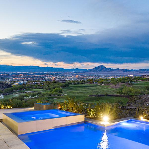 Vu Pointe Luxury Single Story Homes Christopher Homes