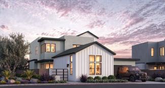 Rocky Ridge Homesite 14, Residence 8, exterior rendering